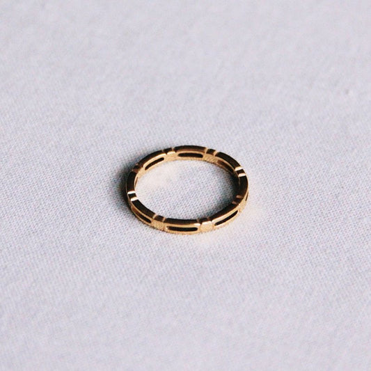 Ring met blokjes