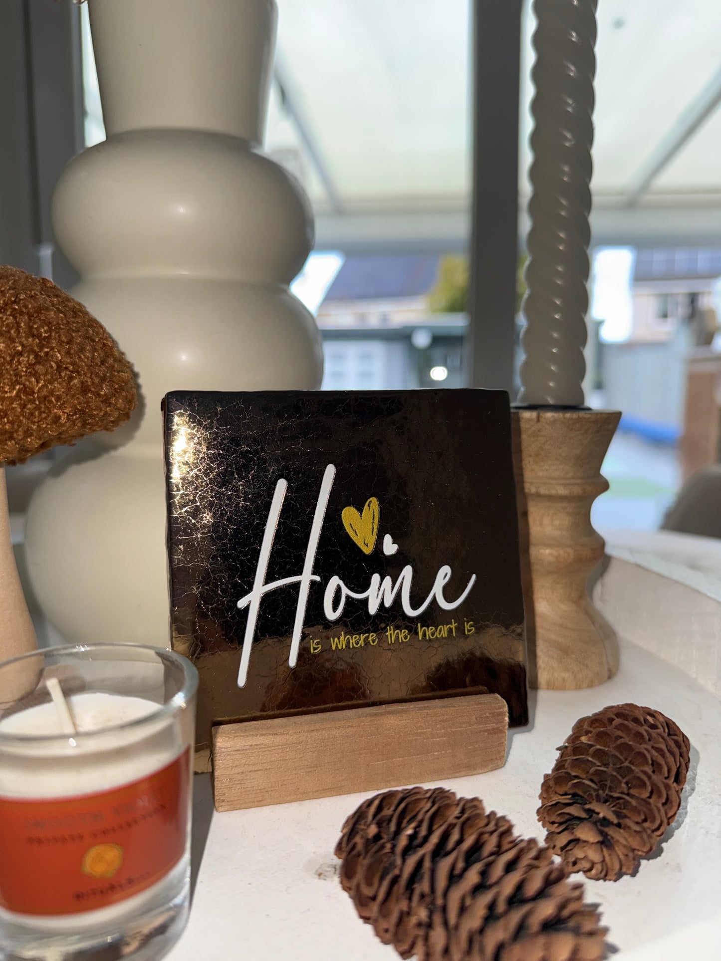 Tegeltje ‘home is where the heart is’