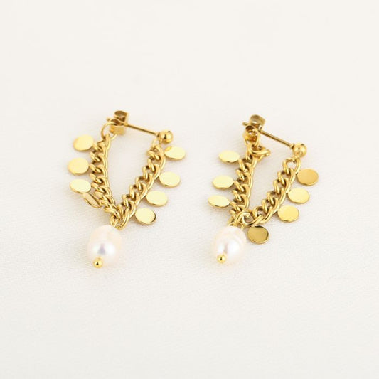 Oorbellen parel hangers