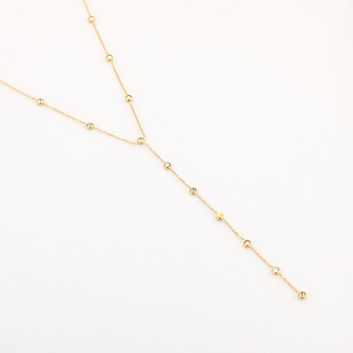 Y Ketting diamanten