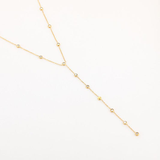 Y Ketting diamanten