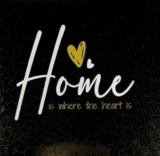 Tegeltje ‘home is where the heart is’