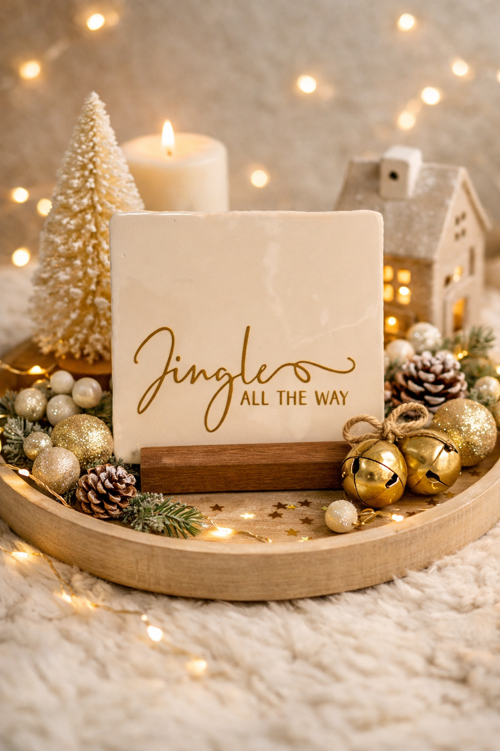 Tegeltje ‘jingle all the way’