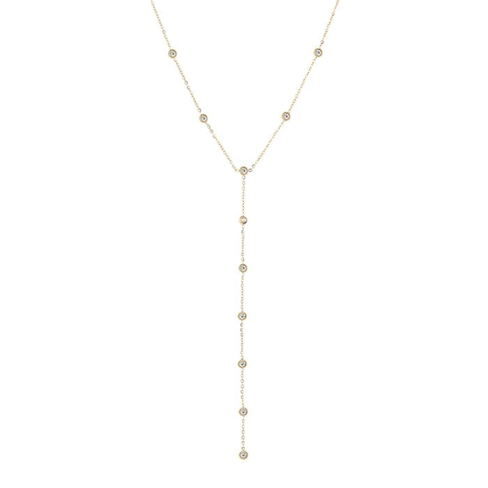 Y Ketting diamanten